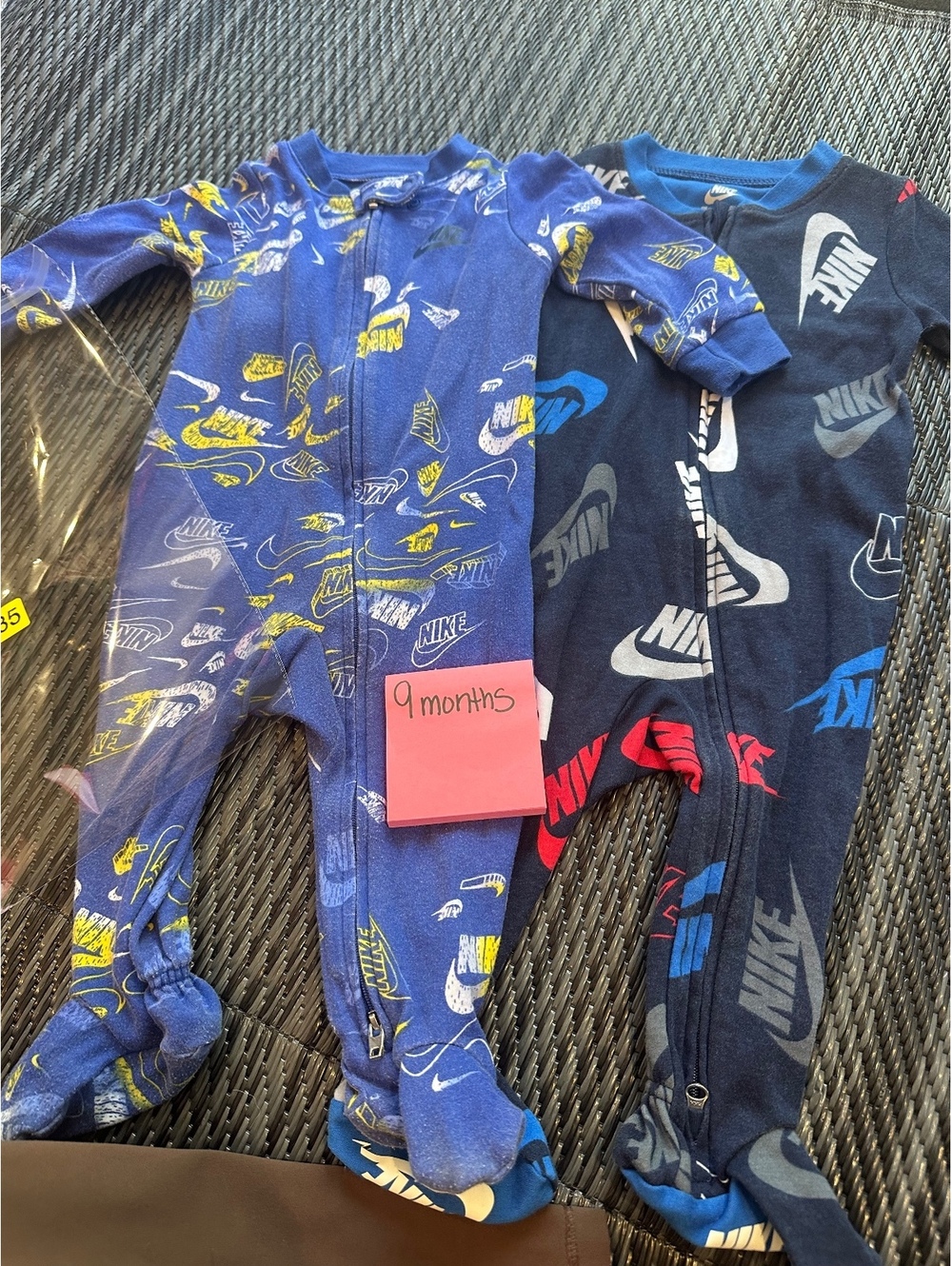 9months boy Nike sleepers